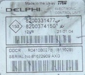 komputer Delphi 8200331477 1,5 dCi - Renault Clio, Renault Kangoo